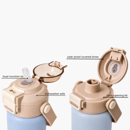 The 3-in-1 Sip&Grow Bottle Blue