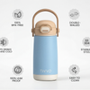 3-in-1 TIVVO drinking bottle Blue with USP 