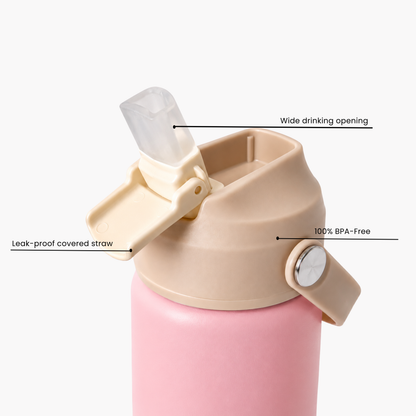 The 3-in-1 Sip&Grow Bottle Pink