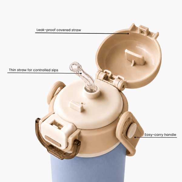 The 3-in-1 Sip&Grow Bottle Blue
