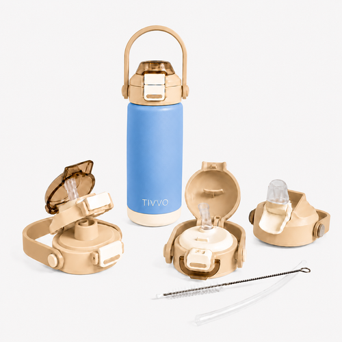 The 3-in-1 Sip&Grow Bottle Blue