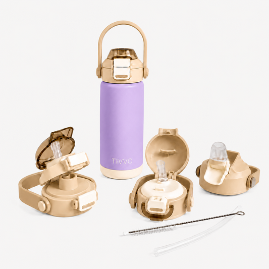 The 3-in-1 Sip&Grow Bottle Purple